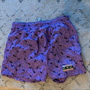 Gecko Purple Shorts Size M